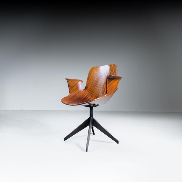 Medea Chair by Vittorio Nobili for Fratelli Tagliabue, 1956 For Sale - Image 10 of 12