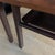 Wood Pair of Dunbar Walnut and Mahogany Side Tables With Leather Capped Feet For Sale - Image 7 of 12