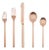 Mepra Stile 20-Piece Flatware Set, Ice Bronzo For Sale