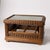 Mid-Century Coffee Table in Wicker Bamboo with Glass Top For Sale - Image 6 of 6