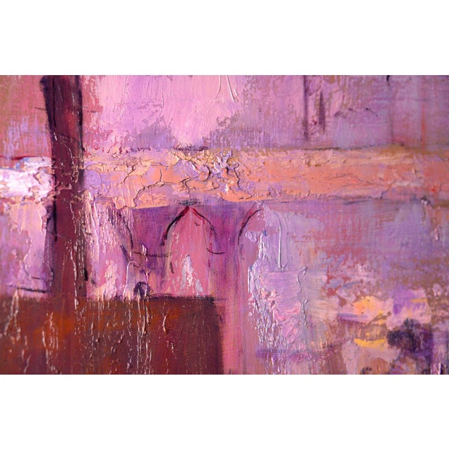 "Periphery" is a powerful contemporary painting by Renato Criscuolo, where the urban landscape becomes a vehicle for...