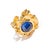 Royal Sapphire Crown Statement Ring, Size 8 For Sale - Image 4 of 9