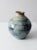 Blue Vintage Studio Pottery Vase For Sale - Image 8 of 12
