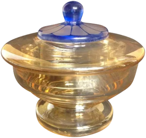 Vintage Art Deco Iridescent Czech Glass Candy Dish