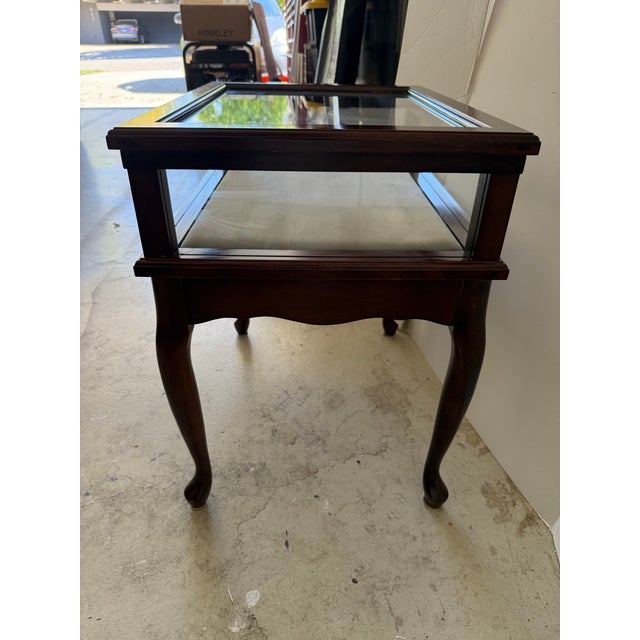 1980s Vintage Bombay Company Display Queen Anne Table For Sale - Image 10 of 12
