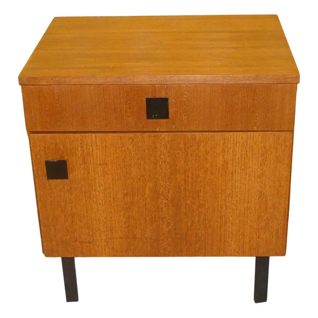 Teak Wood Bedside Table from Musterring International, 1960s For Sale
