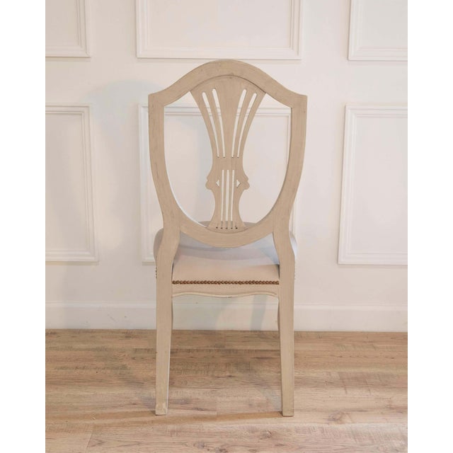 Wood Set of Ten Louis XV–Louis XVI Transition Style Chairs, France, 20th Century For Sale - Image 7 of 18
