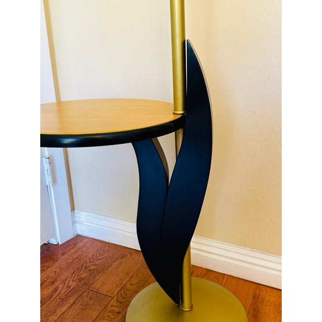 Mid-Century Modern Mid Century Arlus Sculpture Table Floor Lamp With Integrated Table For Sale - Image 3 of 9