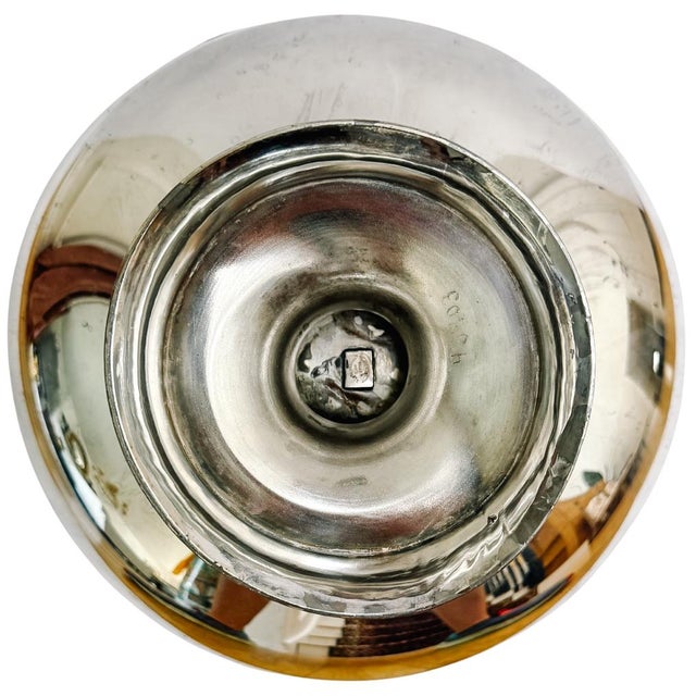 Antique Crescent Silver Mfg. Co. Repoussé Triple-Plated Dutch Motif Bridal Basket For Sale - Image 9 of 10