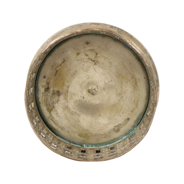 Antique French Wine Bottle Holder in Silver-Plated Metal, 1890s For Sale - Image 14 of 18
