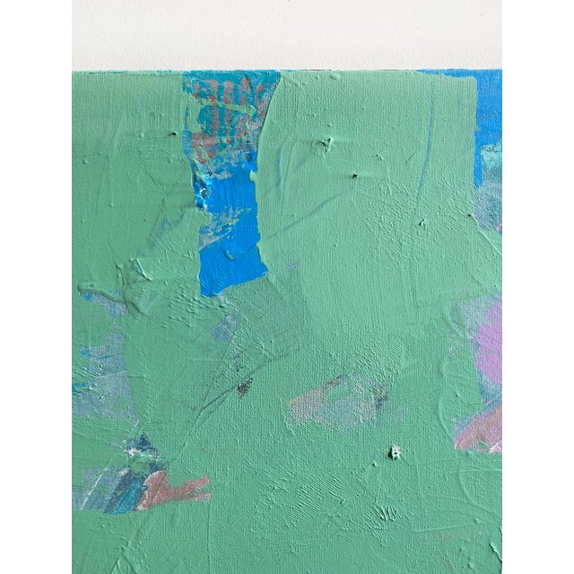 "Aqua Windows" 2024 Original Painting by Jessalin Beutler For Sale In Seattle - Image 6 of 10