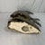 1960s Vintage Mid-Century Modern Metallic Gold Ceramic Angelfish Sculpture For Sale - Image 5 of 5