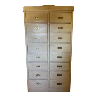 1990s Marge Carson Tall Dresser For Sale