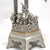 Metal Pair Chinese Mixed-Metal Pewter Crane Sculptures Candlesticks For Sale - Image 7 of 12