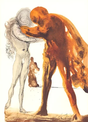 1968 Salvador Dalí Biblia Sacra "Filius Prodigus" (Prodigal Son)