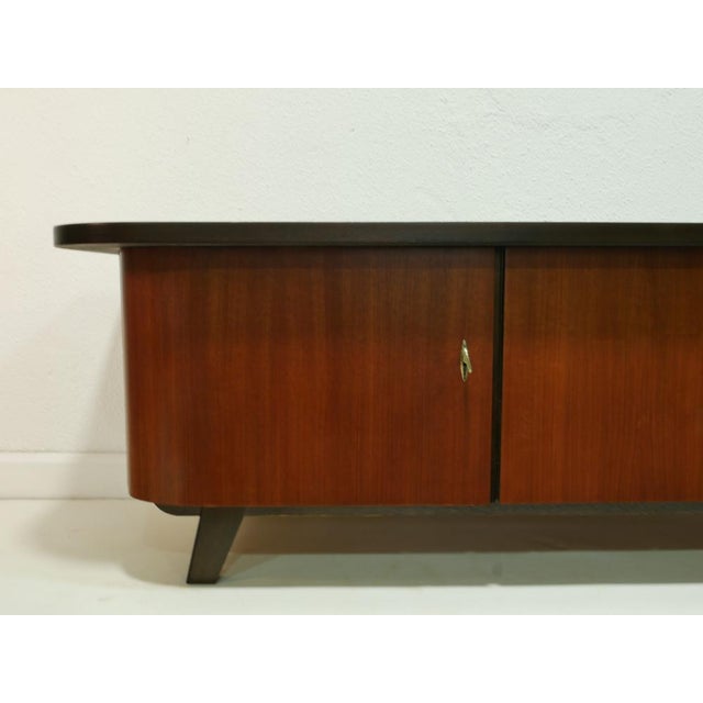 Wood Mid-Century Lowboard in Beech and Spruce, 1960s For Sale - Image 7 of 16
