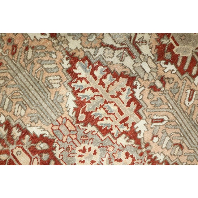 Textile Early 20th Century Geometric Persian Bakhtiari Carpet - 10'6" x 13'4" For Sale - Image 7 of 10