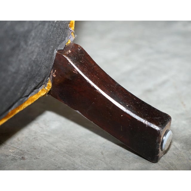 Victorian Kilim Rug Armchair, 1880s For Sale - Image 16 of 17