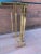 1980s Vintage Art Deco 1980s Brass Console Table For Sale - Image 5 of 6