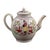 Antique English Polychrome Chinoiserie Creamware Teapot, 1700s For Sale - Image 4 of 16