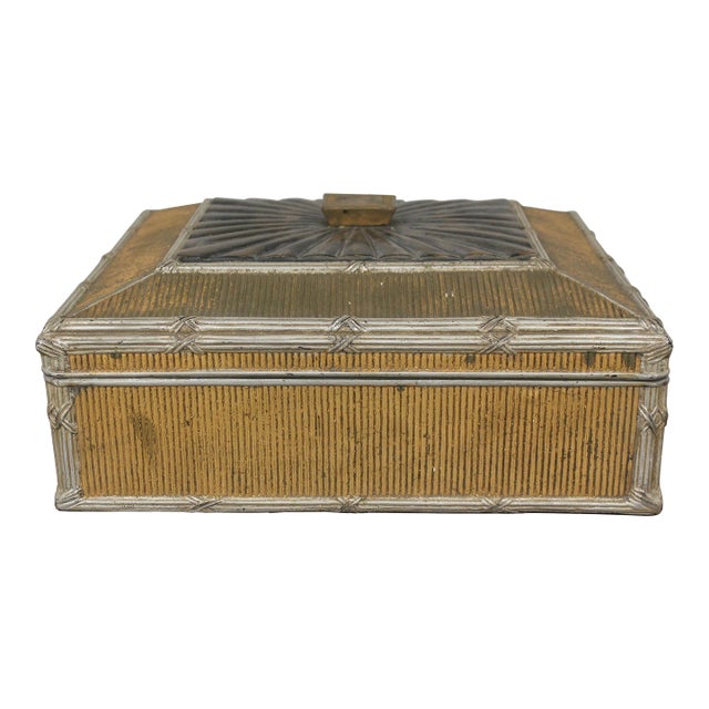 Neoclassical Dresser Top Jewelry Box For Sale
