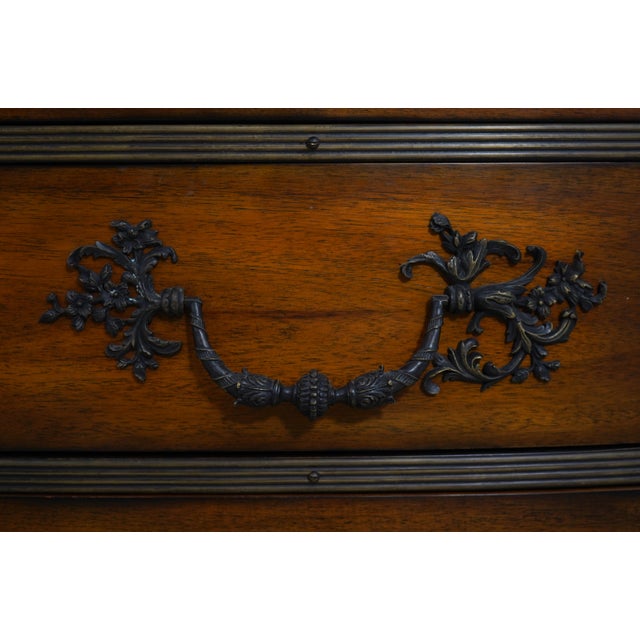 Monumental French Louis XV Style Commode Chest For Sale - Image 12 of 17
