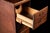 Antique Oak Filing Cabinet With Japanned Hardware For Sale - Image 11 of 17
