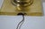 1970s Stiffel Cream Faux Embossed Snakeskin Brass Floor Lamp For Sale - Image 14 of 16