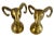 Mid-Century Modern Vintage Brass Rams Head Bookends - A Pair For Sale - Image 3 of 12