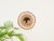 Stunning and unique Mid-Century French Riviera style round mirror, fully handmade in rattan and wicker. This stylish...