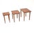 1960s Vintage Danish Teak Nesting Tables by H.W. Klein for Bramin, 1960s, Set of 3 For Sale - Image 5 of 10