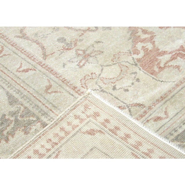 1960s Turkish Oushak Rug For Sale - Image 4 of 5