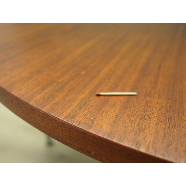 Danish Teak Half Round Table from Bent Krogh, 1970s For Sale - Image 14 of 17