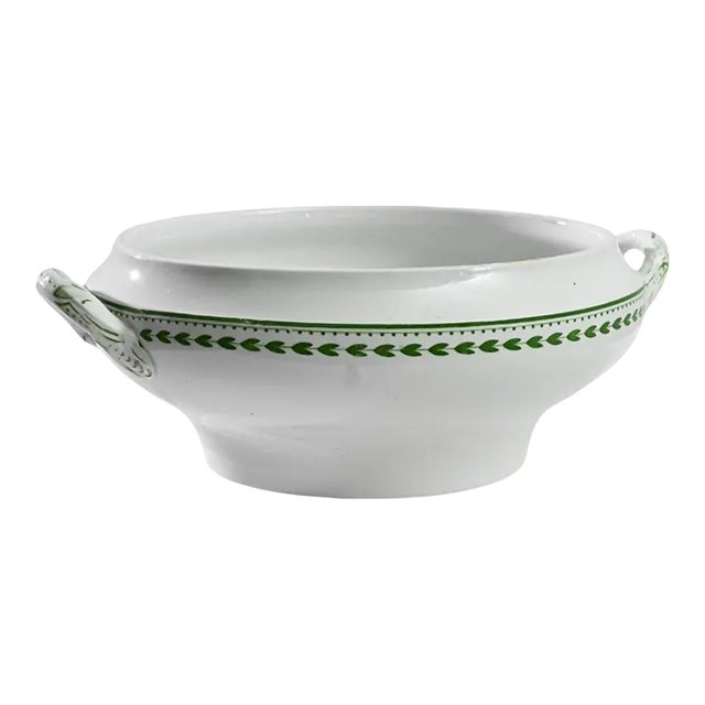 1900s Belgian Boch Freres Tureen For Sale