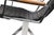Wood Gerald McCabe for Brown Saltman Steel and Walnut Mid-Century Rocking Chair, Attributed For Sale - Image 7 of 12