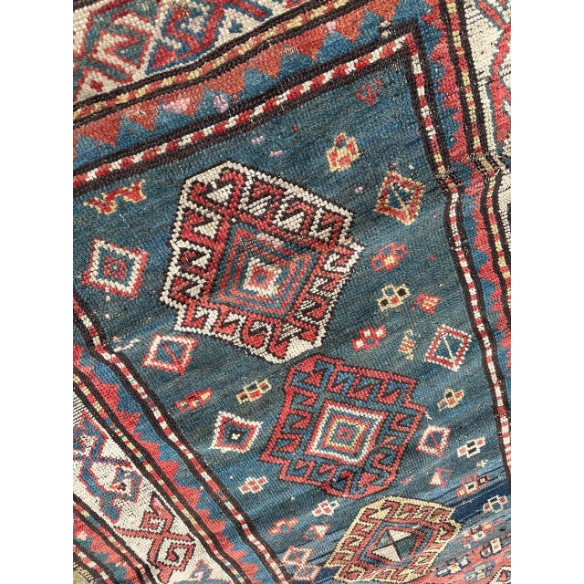 Antique Kazak Rug, 1890s For Sale - Image 14 of 18