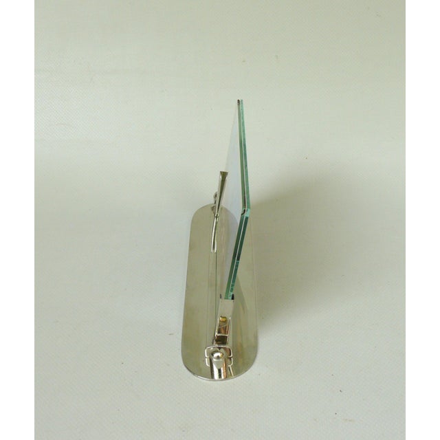 1920s Art Deco French Picture Frame in Chrome-Plated Brass, 1920s For Sale - Image 5 of 18