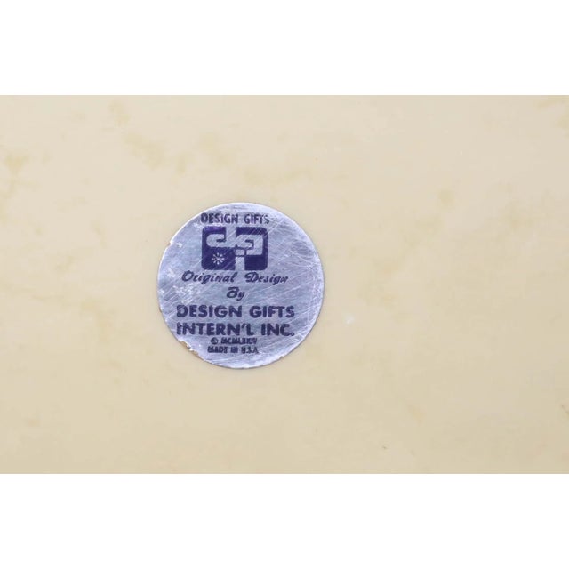 1970s 1970's Abalone Shell Trivet For Sale - Image 5 of 6