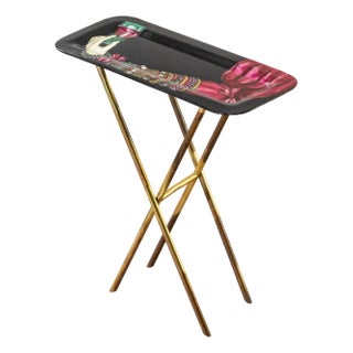 Tray with Base by Piero Fornasetti, 1950s For Sale