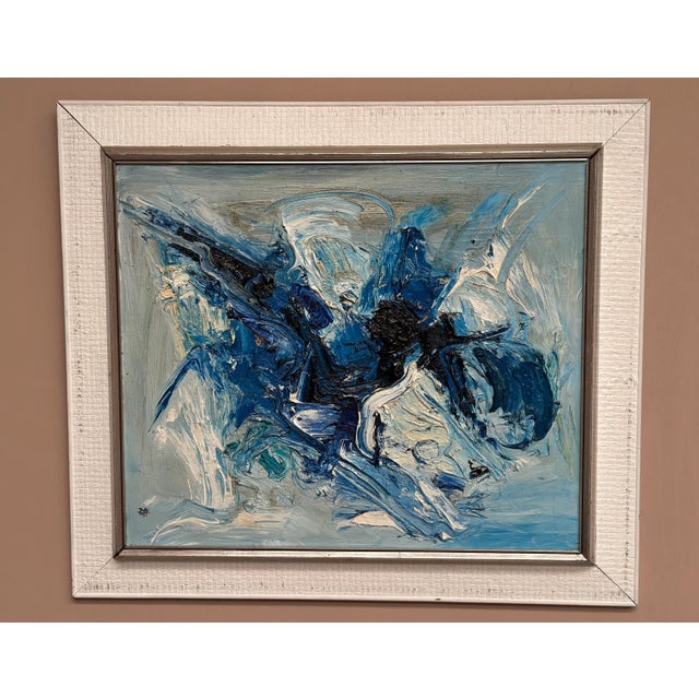 Bo Westberg, Strummer, 1950s, Oil on Canvas, Framed 70 × 60 Cm For Sale - Image 5 of 18