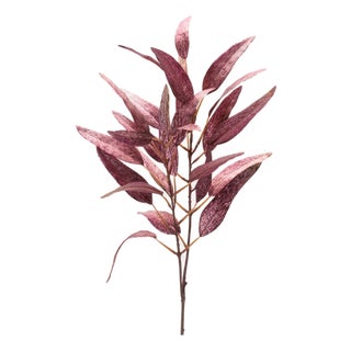 Shimmering Leaf Spray (Set of 4) For Sale