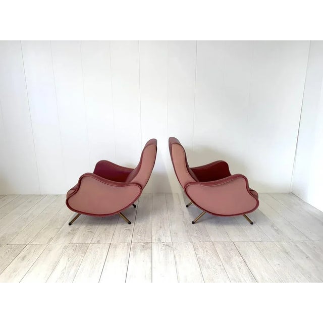 Set of Armchairs from Fratelli Bergallo, Turin, 1950s For Sale - Image 5 of 15
