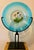 Contemporary Vintage Murano Glass Disc Aquarium on Stand For Sale - Image 3 of 11