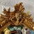 Gold 1940s French Rococo Style Gold Leaf Mirror For Sale - Image 8 of 12