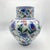 2020s Handmade Ceramic Large Palace Vase (50cm) – Grand Red & Blue Tulip Pattern – Monumental Statement Piece For Sale - Image 5 of 7