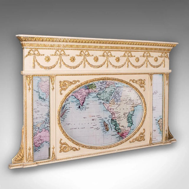 1900s Antique Victorian Overmantle Italian Mirror For Sale - Image 10 of 10