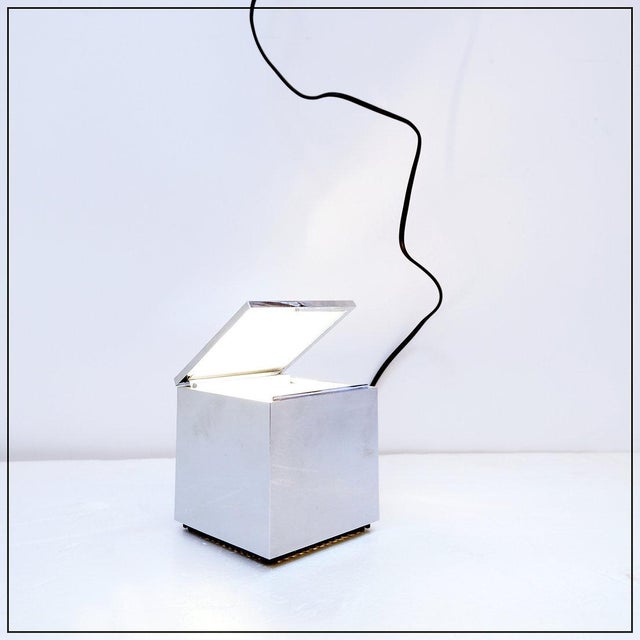 Cuboluce Cube Lamp by Franco Bettonica and Mario Melocchi for Cini & Nils, 1970s For Sale - Image 17 of 17