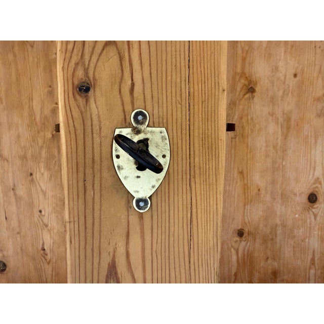 Wood Tyrolean Baroque Farmhouse Wardrobe For Sale - Image 7 of 13