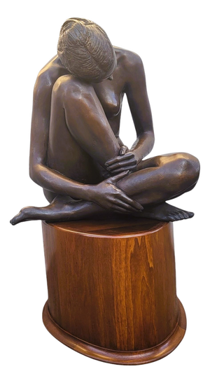 M Ventura, Nude of a Woman, Late 20th Century, Bronze