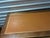 Burnt Umber Large French Fruitwood Desk W/Leather Top For Sale - Image 8 of 9